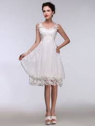 Short Simple Wedding Dress White Lace Chiffon Sweetheart Summer Wedding Dresses 2020 High Waist Knee Length Bridal Dress Summer Wedding Dress White Lace Wedding Dress Short Wedding Dress