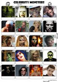 Florida maine shares a border only with new hamp. Celebrity Monsters Printable Halloween Picture Quiz