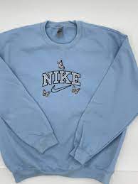 We are proud to offer an extensive line of u.s. Custom Embroidered Crewneck Butterflies Embroidered Logo Etsy In 2021 Vintage Nike Sweatshirt Vintage Sweatshirt Sweatshirts