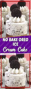 My Family Loves This No Bake Oreo Ice Cream Cake This Is One You Won T Want To Miss An Easy Dessert Recipes Oreo Ice Cream Cake Ice Cream Cake Oreo Ice