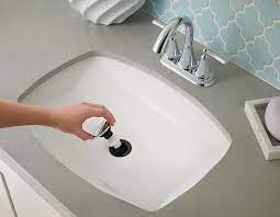 The drain is constantly exposed to water, soap, germs and moisture than may cause mold or rust over time if the drain is not sealed properly. Push And Seal Tool Less Drain Assembly Pfister Faucets
