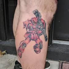 Salt lake city, ut 84105. Finally Can Nerd Out With My Char S Zaku 2 Gundam Tattoo Done By Sharese J At Good Times Tattoo In Salt Lake City Ut Tattoo Lover Family