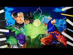 Maybe you would like to learn more about one of these? Drawing Goku Ssj Blue Vs Broly Dragon Ball Super Broly
