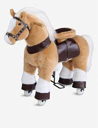 Well you're in luck, because here they come. Fao Plush Ride On Pony Soft Toy 70cm X 55cm Selfridges Com