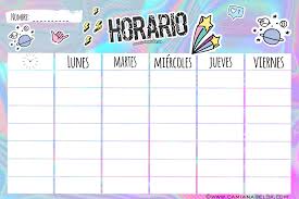 Con el estilo de vida agitado que la mayoría de las personas lleva hoy en día, es importante saber cómo programar bien tu tiempo. Horarios Escolares Imprimibles Gratis Free 01 Png 1 600 1 066 Pixeles Horario Escolar Horario Escolar Imprimible Plantilla Horario Escolar