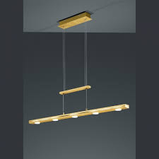 Die touch lampe überzeugt durch ihre kombi aus glänzendem lampenfuß mit. Led Pendelleuchte Hohenverstellbar In Gold Mit Touch Dimmer Frei Haus