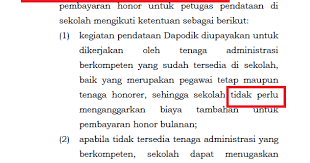 Cara mengajukan nuptk melalui dapodik versi 2021 oleh operator sekolah. Gaji Operator Sekolah 2017 Sesuai Juknis Bos Panduandapodik Id