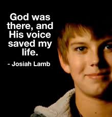 12-year-old Josiah was in a tragic jet-ski accident when he saw angels fill  the sky, and he heard the audible voice of God. God said, “Josiah, lift up  your arm.” Josiah obeyed,
