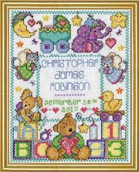 We did not find results for: Cross Stitch Corner Design Works Baby Sampler