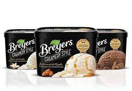 No artificial growth hormones used on cows. Breyers Gluten Free