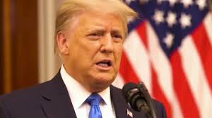 Trump in farewell address: 'We did what we came here to do'