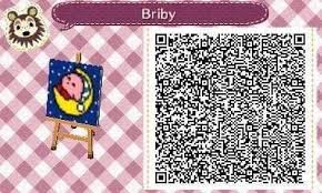 Disappointed That There S No Kirby Items In Nl So Here S One That I Made Animalcrossing Animal Crossing Characters Qr Codes Animal Crossing Animal Crossing