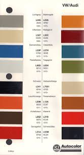 Paint Chips 1965 Volkswagen Beetle Volkswagen Volkswagen