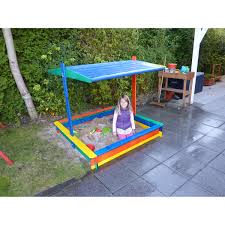 Sandkasten Nadine 140 Cm X 140 Cm Mit Sonnensegel Kaufen Bei Obi
