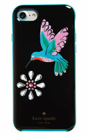 New nib kate spade jeweled daisy blue multi comold iphone x snap on case cover. Kate Spade New York Jeweled Hummingbird Iphone 7 8 7 8 Plus Case Nordstrom Iphone Kate Spade Phone Case Case