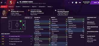 Join the discussion or compare with others! Football Manager 2021 Jeremy Doku Fm21 Fm Blog