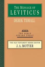 Holy (qadosh), and its cognate terms. The Message Of Leviticus By Derek Tidball 9780830824311 Best Commentaries Reviews