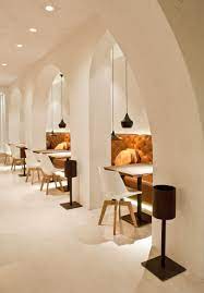 Flow Chair Padded Saffron Restaurant Arezzo Italy Architect Studio Svetti Architecture Dealer Salci Arreda Photo Andrea Mdf Italia House Design Chair