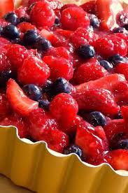 Fresh No Bake Fruit Pie Recipe Baked Fruit Summer Dessert Recipes Fruit Pie Recipe