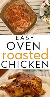 Super Simple Roasted Chicken Recipe Recipe Easy Chicken Recipes Roast Chicken Recipes Chicken Recipes