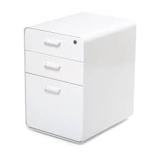 White Stow 3 Drawer File Cabinet Poppin Filing Cabinet 3 Drawer File Cabinet White Office Furniture