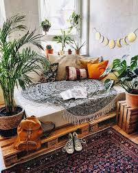 50 Boho Inspired Home Decor Plans Sharp Beach Boho Family Room With A Moon Cycle Decoration Over The Classic White Sim Home Decor Boho Family Rooms Room Decor
