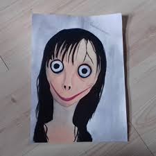 Tutta Questa Bellezza Momo Horror Art Disegno Drawing Tempere Aquerelli Watercolor Colori Col Horror Drawing Creepy Drawings Creepypasta Cute