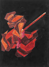 Bonhams : David Bomberg (British, 1890-1957) Untitled (Figure Study)  (Executed circa 1913-14)
