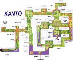 Kantoplain Gif 1173 957 Pokemon Map City Map