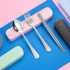 My partner and i come here regularly for indo feast. 1 Set 3 Pcs Cutlery Set Stainless Sendok Garpu Sumpit Set Alat Makan Anak Portable Travel 3in1 Shopee Indonesia