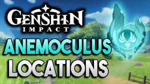 Genshin Impact All Anemoculus Locations Youtube