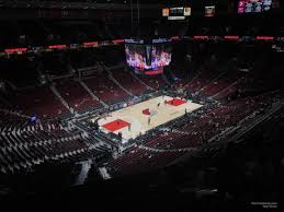 Moda Center Section 322 Portland Trail Blazers