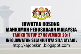 Tempat terakhir tki menerima hukuman. Jawatan Kosong Mahkamah Perusahaan Malaysia 27 November 2017