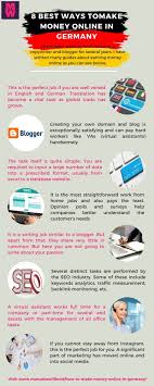 Aspiring bloggers can purchase hosting through bluehost for less than $5 per month and receive a free domain for the first year. How To Make Money Online In Germany 8 Best Ways To Earn Manuela Willbold