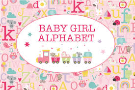 Svgcuts.com blog free svg files for cricut design space, sure cuts a lot and silhouette studio designer edition. Baby Girl Alphabet Graphic By Poppymoondesign Creative Fabrica In 2020 Baby Girl Clipart Welcome Baby Girls Baby Girl