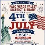 4th of July Program