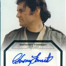 Topps Star Wars Galaxy Gold Foil David Tennant Professor Huyang Signed