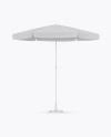 Download Matte Patio Umbrella Mockup Front View In Outdoor Advertising Mockups On Yellow Images Object Mockups PSD Mockup Templates