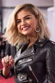 She also recently released a new. Selena Gomez Is Going To Keep Her Blonde Hair Teen Vogue