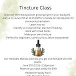 Tincture Class