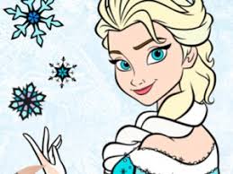 Anna ile boyama sayfaları oyunu nasıl oynanır? Elsa Mandala Oyunu Oyna