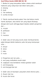Check spelling or type a new query. Contoh Soal Pilihan Ganda Tentang Pertunjukan Musik Dapatkan Contoh