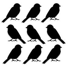 Free Printables Bird Stencil Bird Silhouette Art Projects For Adults