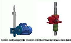Double Clevis Worm Screw Jack