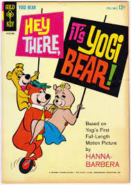 Hey There It S Yogi Bear 409 1964 Movie Comics Etsy In 2021 Yogi Bear Yogi Hanna Barbera Cartoons