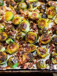 Even The Most Picky Eaters Will Love These Easy Maple Bacon Brussels Sprouts Sw Brussel Sprout Recipes Roasted Bacon Brussel Sprouts Brussel Sprouts Appetizer