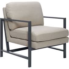 Best Buy Finch Contemporary Accent Chair Linen Uph20130a In 2020 Metal Frame Accent Chair Contemporary Accent Chair Cheap Leather Chairs