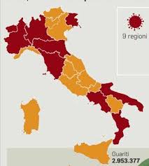 Le altre regioni sono in zona le regioni oggi in arancione passeranno in zona gialla a seguito della scadenza dell'ordinanza vigente prevista per il 31. Zona Rossa E Arancione Mappa Dei Colori Delle Regioni Da Martedi 6 Aprile