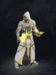 Priest Warlock By Al Pharaoh Fantasy Character Design Concept Art Characters Character Portraits