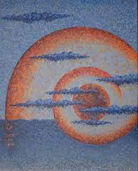 The painting is stapled on back and is painted on sides so no framing is needed. African Sun Paintings For Sale Saatchi Art